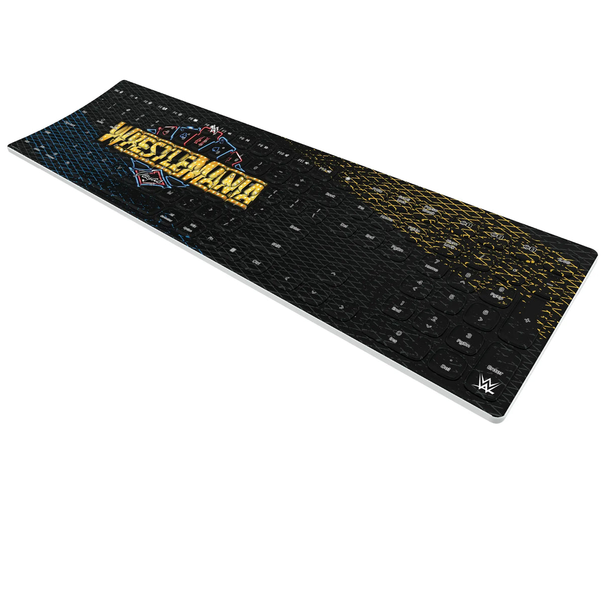 WrestleMania 41 Steel Curved Wireless Keyboard