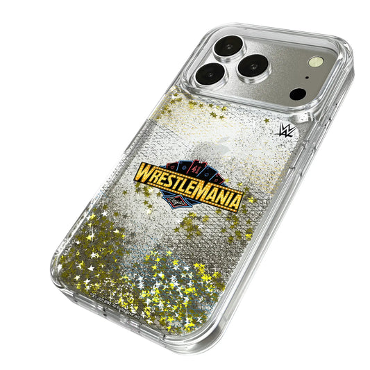 WrestleMania 41 Steel Glitter Phone Case for Apple iPhone