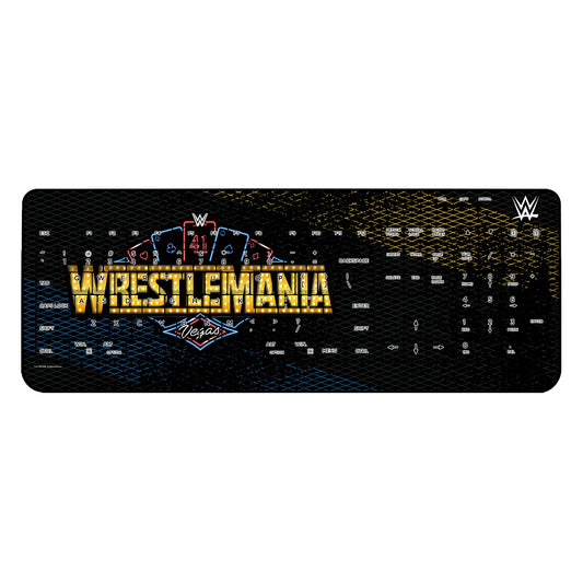 WrestleMania 41 Steel Wireless USB Keyboard