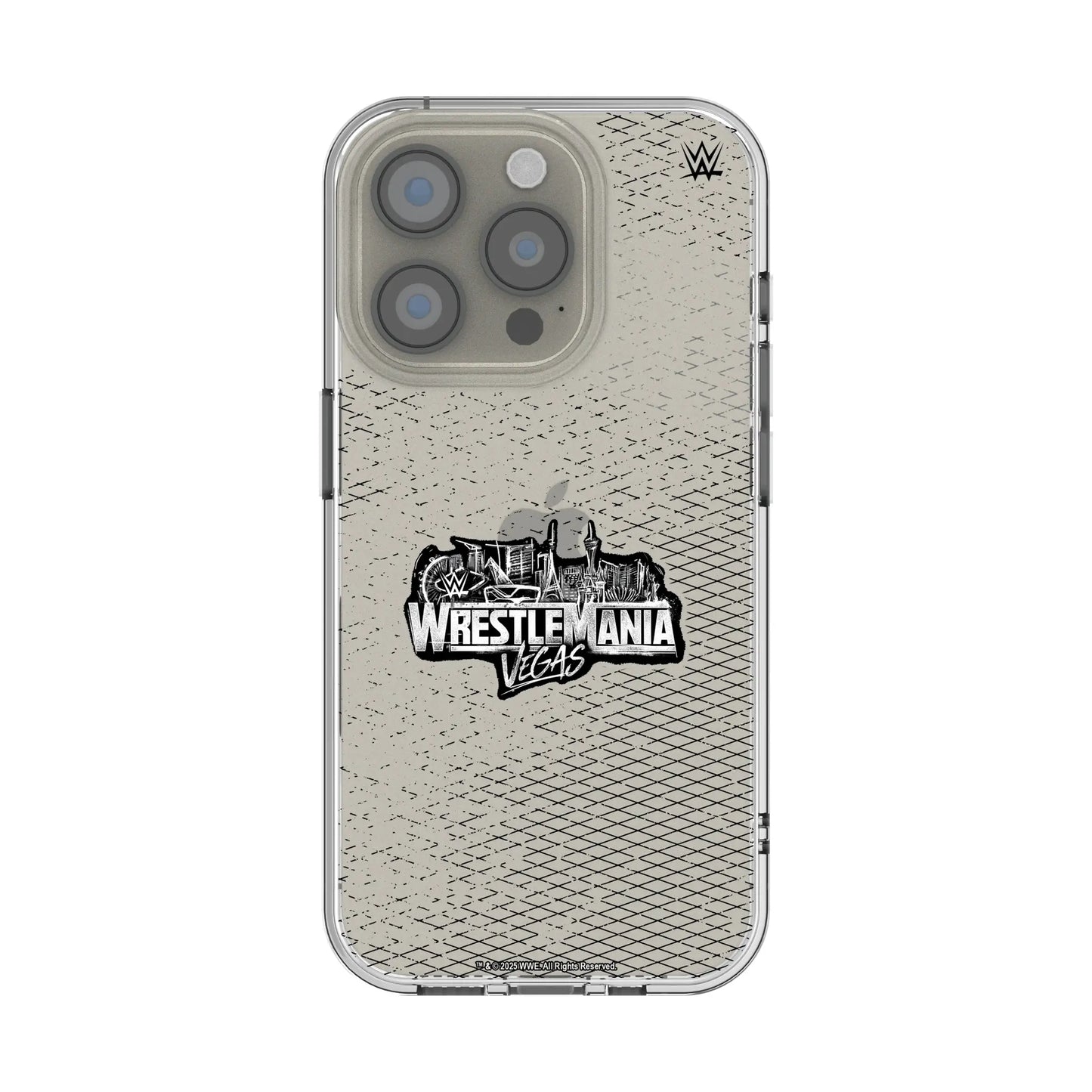 WrestleMania 42 Steel Clear Phone Case for Apple iPhone