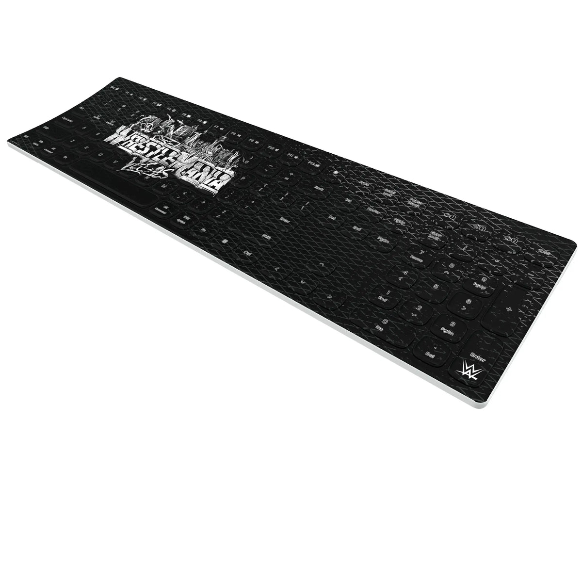 WrestleMania 42 Steel Curved Wireless Keyboard