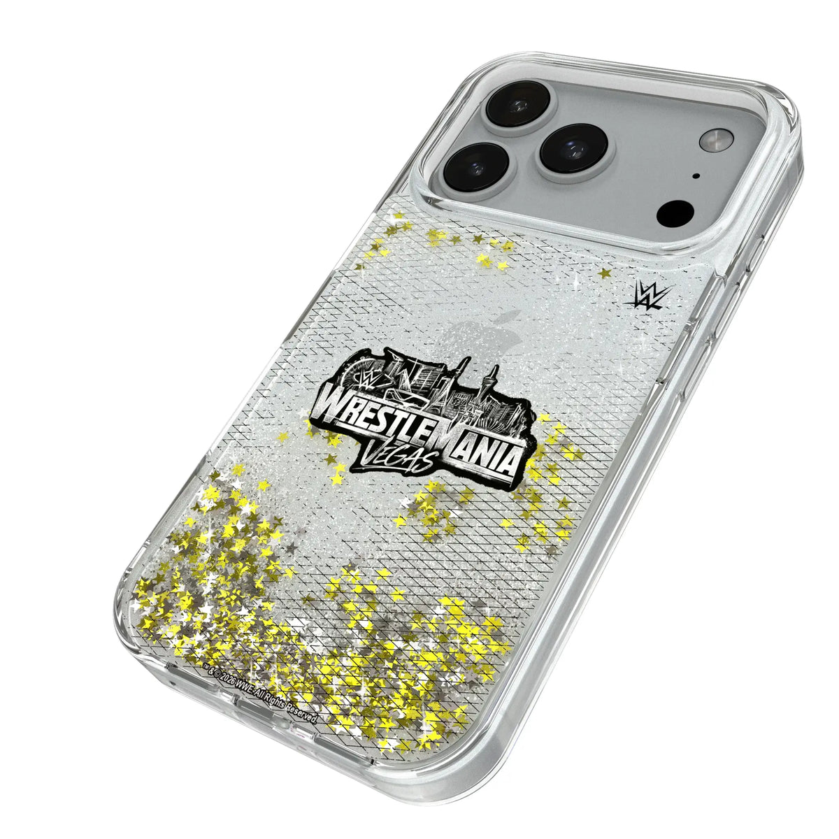 WrestleMania 42 Steel Glitter Phone Case for Apple iPhone