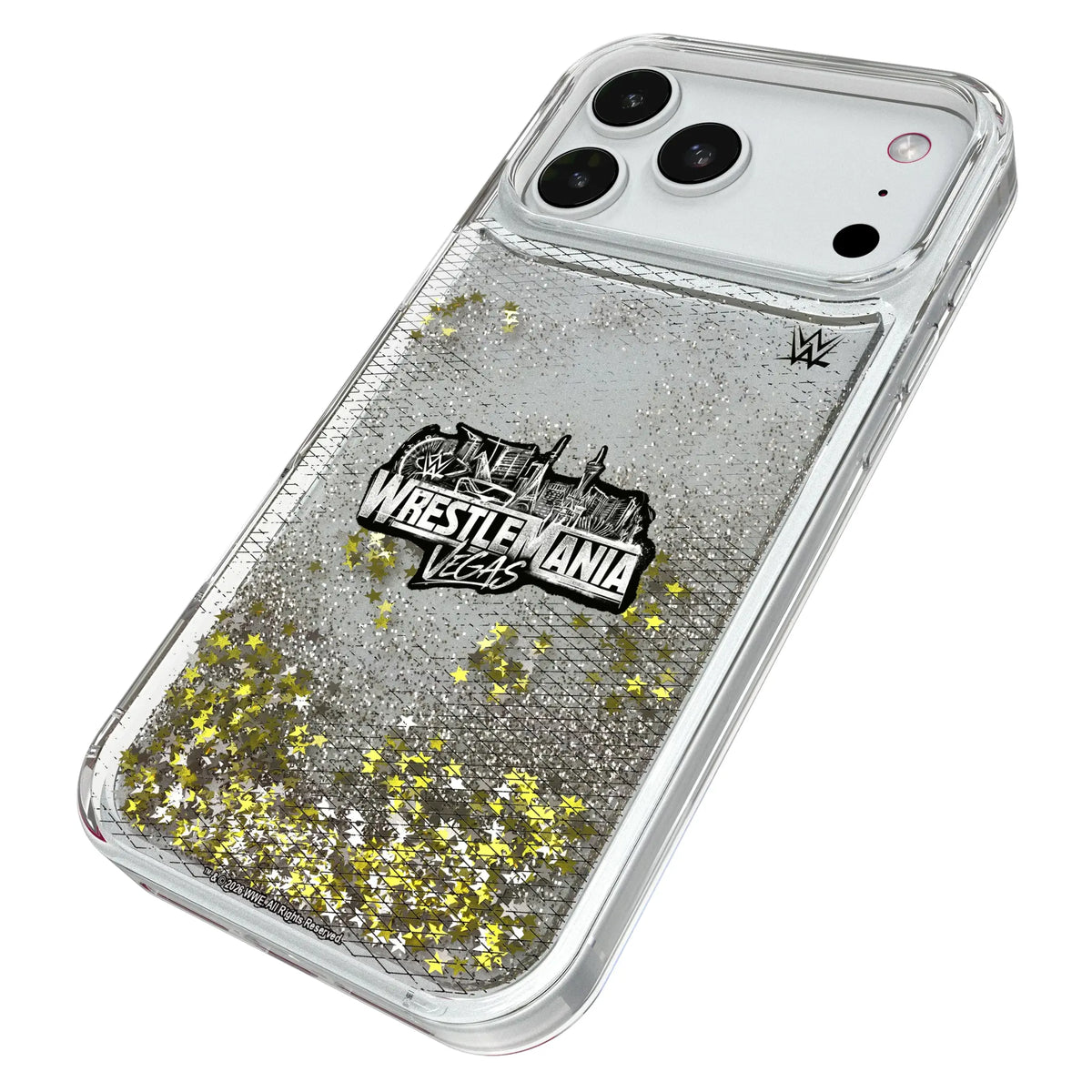 WrestleMania 42 Steel Glitter Phone Case for Apple iPhone