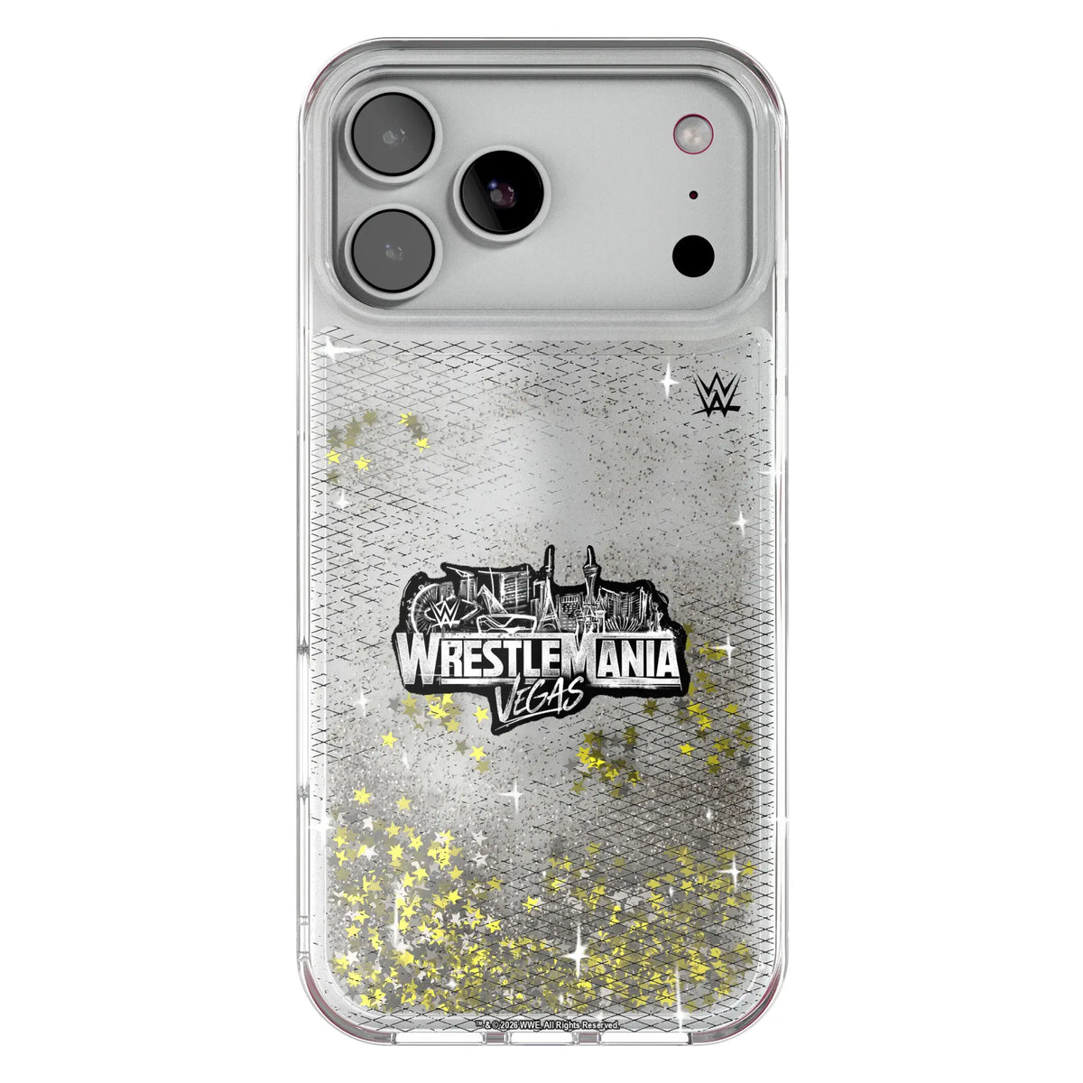 WrestleMania 42 Steel Glitter Phone Case for Apple iPhone
