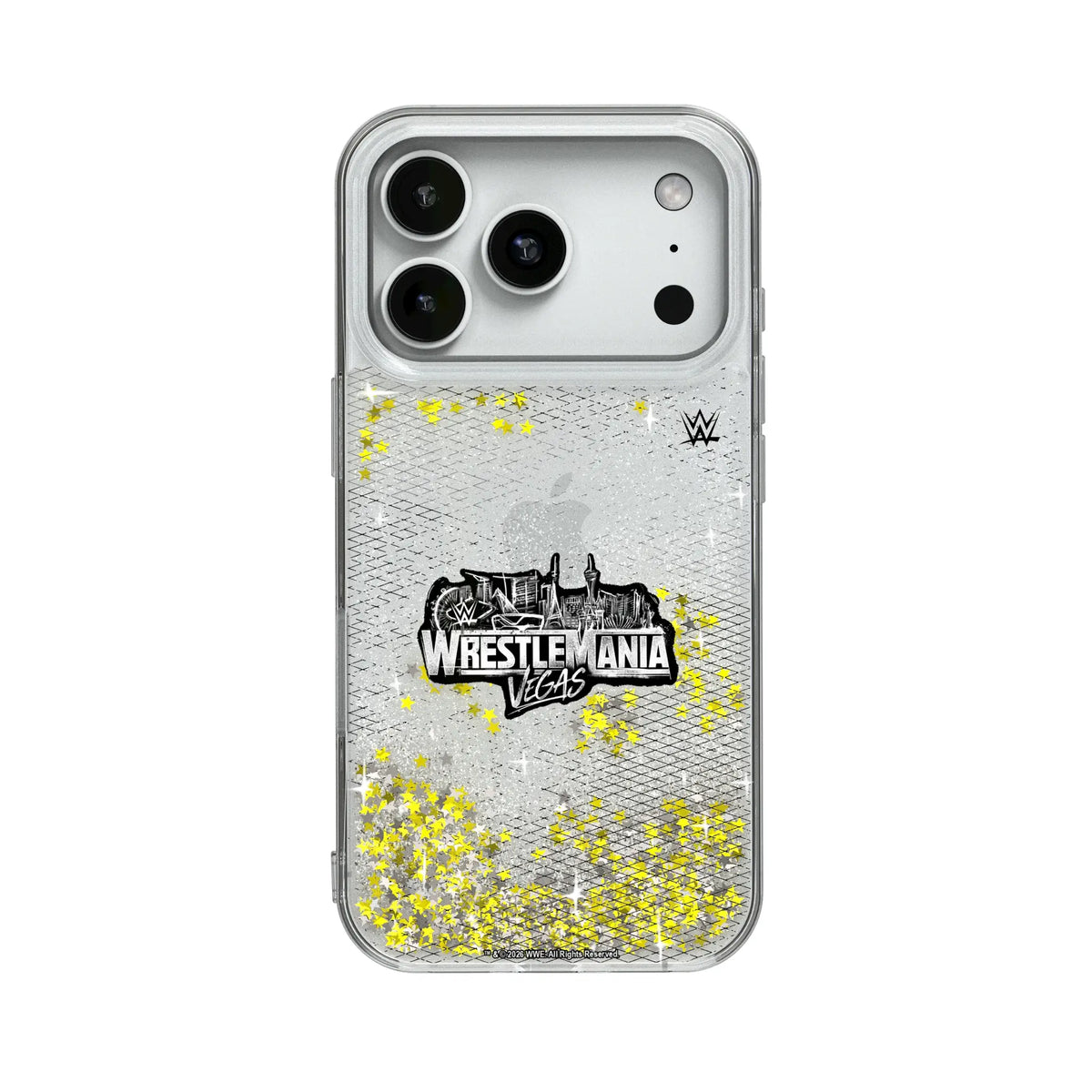 WrestleMania 42 Steel Glitter Phone Case for Apple iPhone