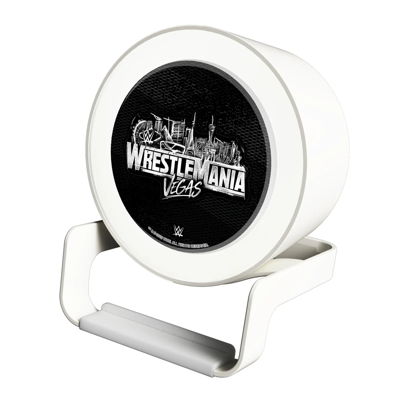 WrestleMania 42 Steel Night Light Charger and Bluetooth Speaker