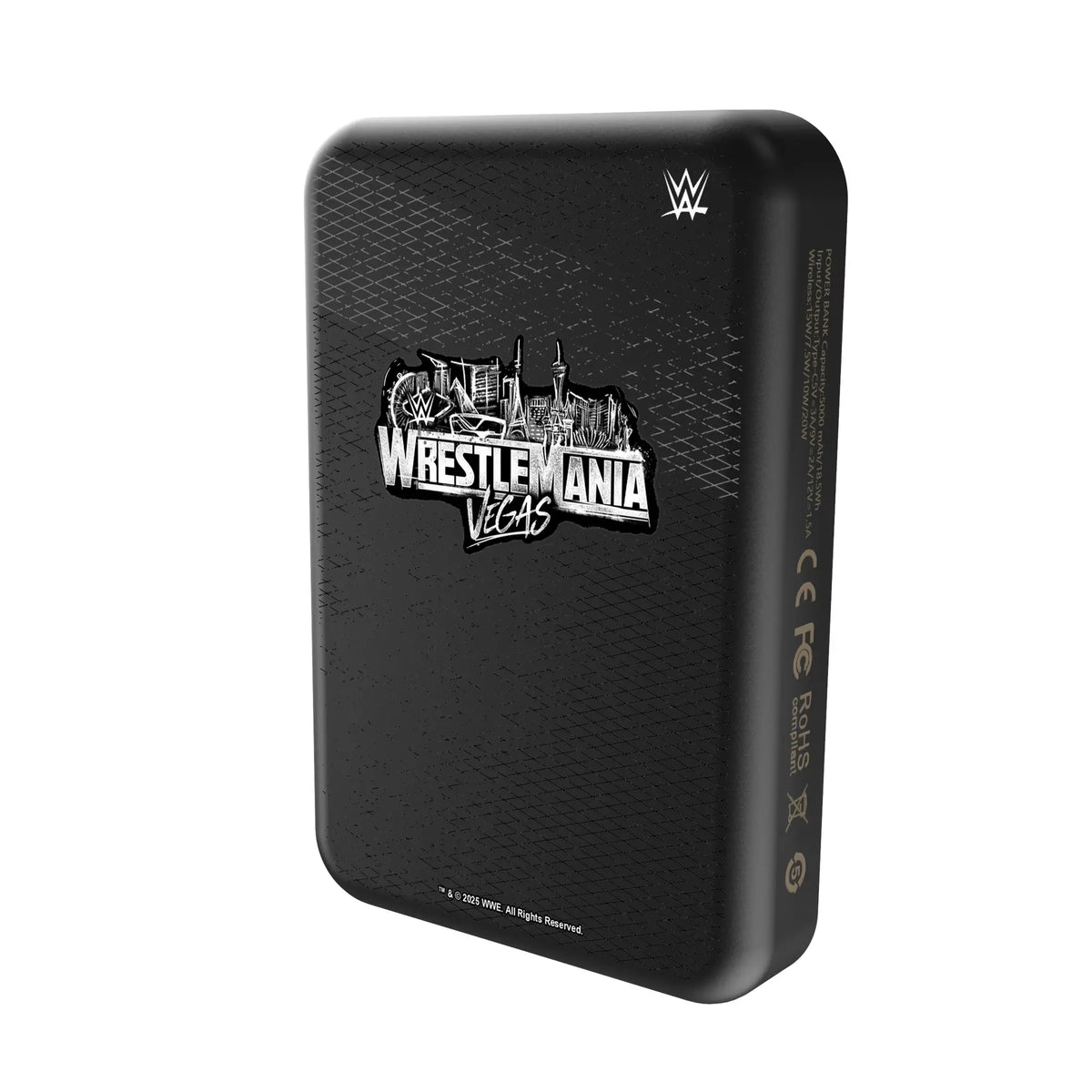 WrestleMania 42 Steel Wireless Mag Power Bank