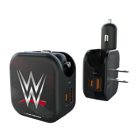 WWE Steel 2 in 1 USB A/C Charger