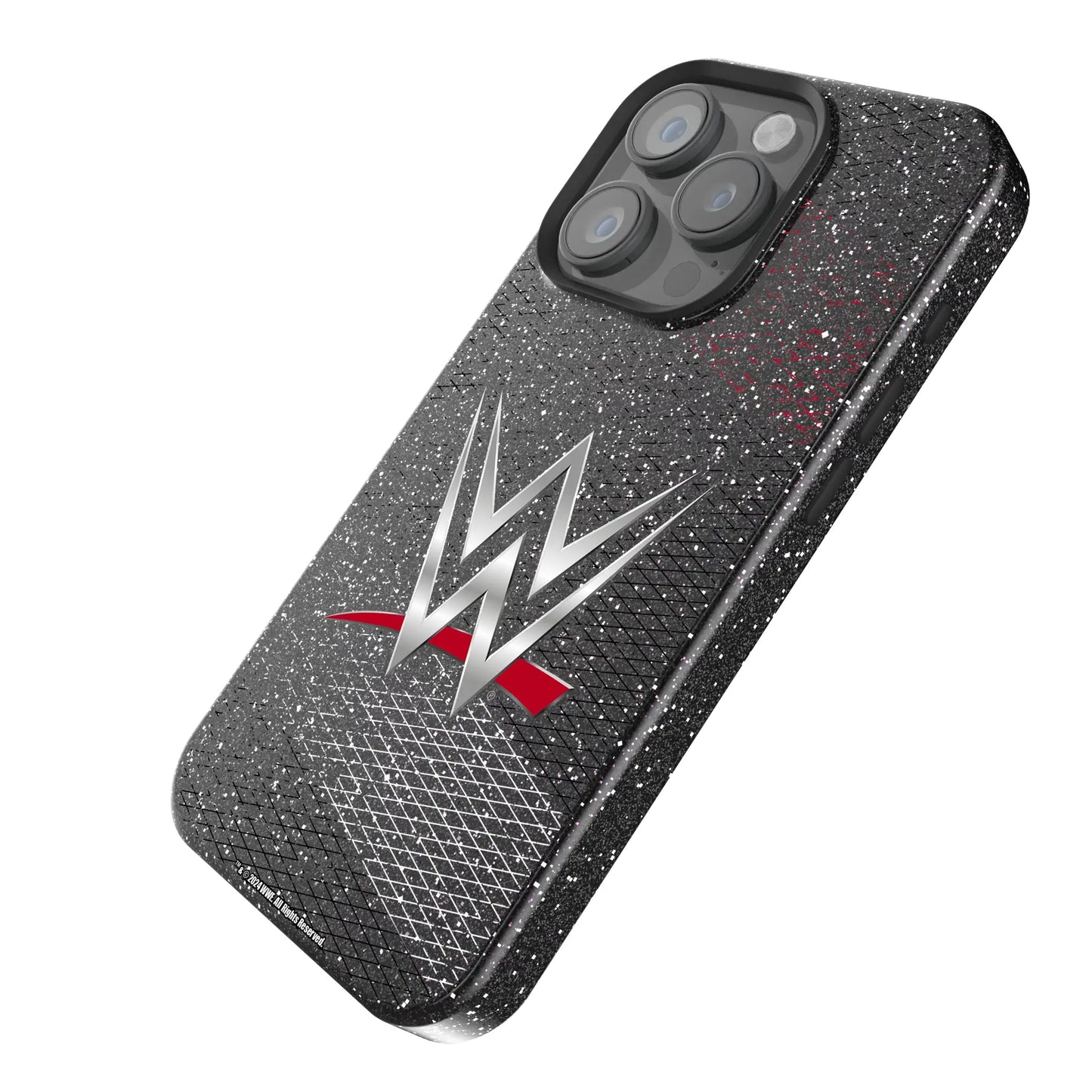 WWE Steel Black Bling Phone Case for Apple iPhone