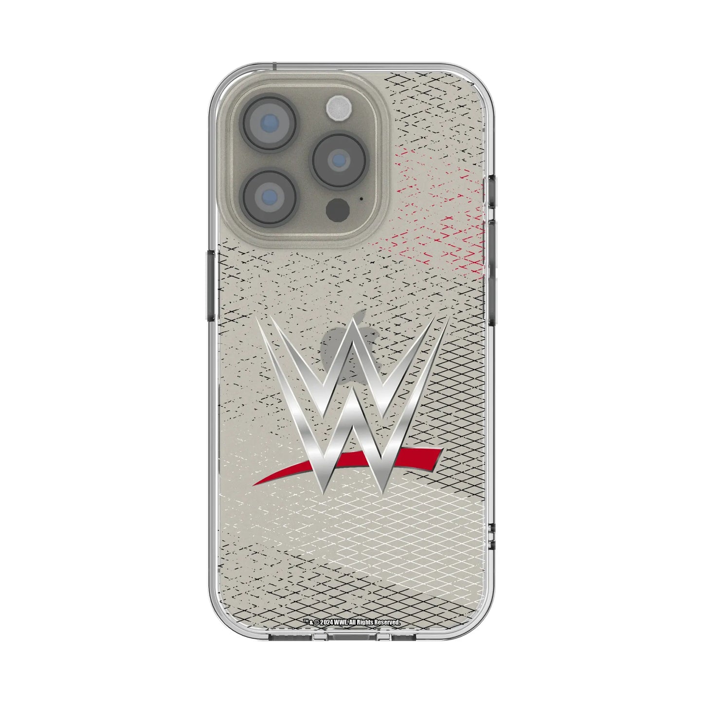 WWE Steel Clear Phone Case for Apple iPhone