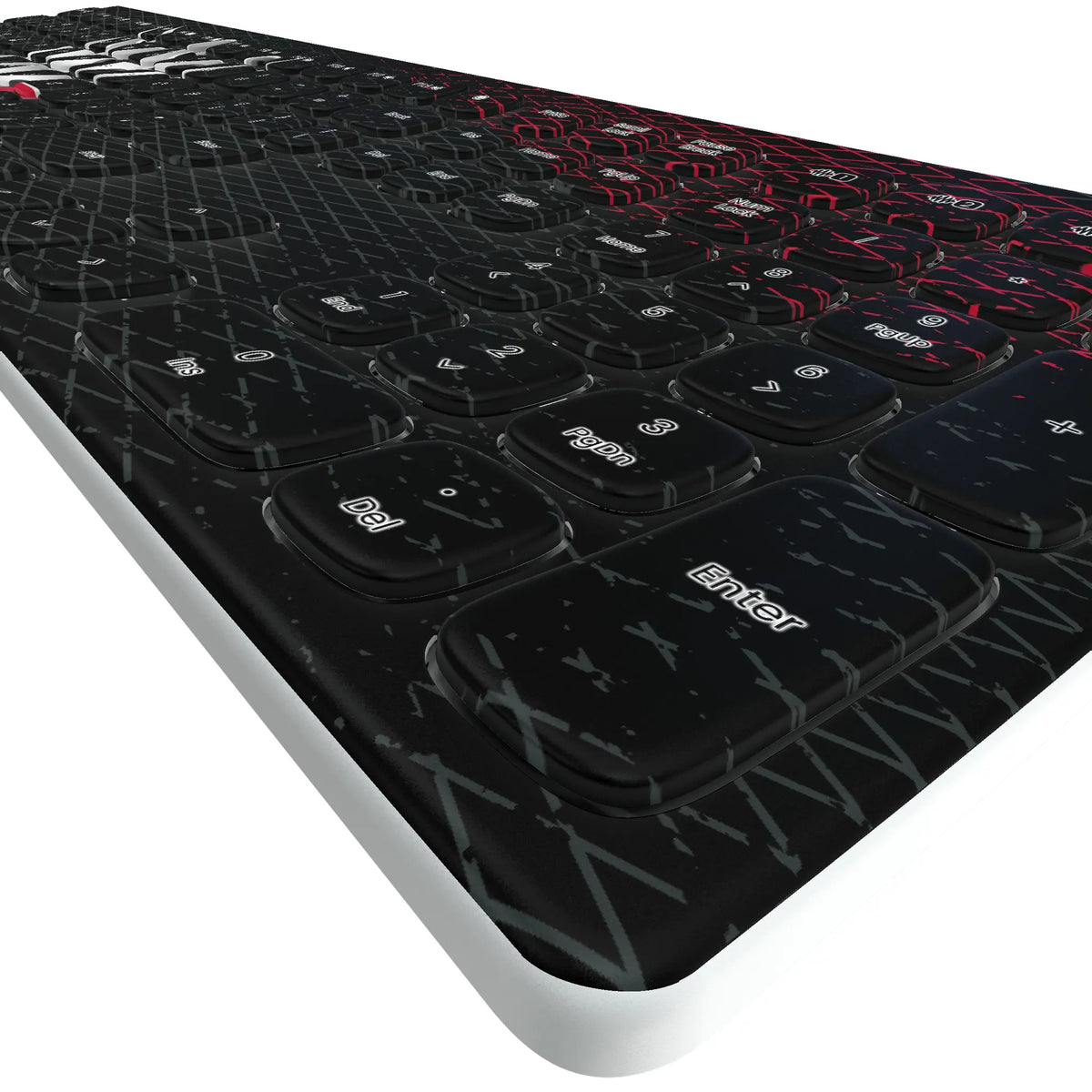 WWE Steel Curved Wireless Keyboard